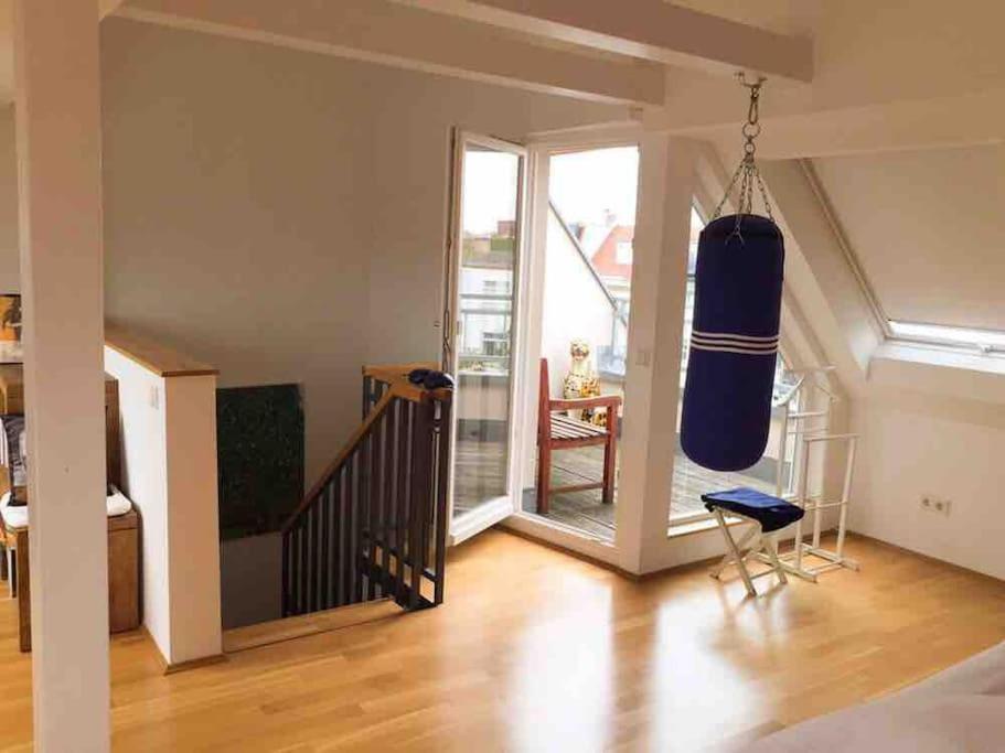 Loft Mit 2 Terrassen - Ruhig&Sonnig Apartment Leipzig Luaran gambar