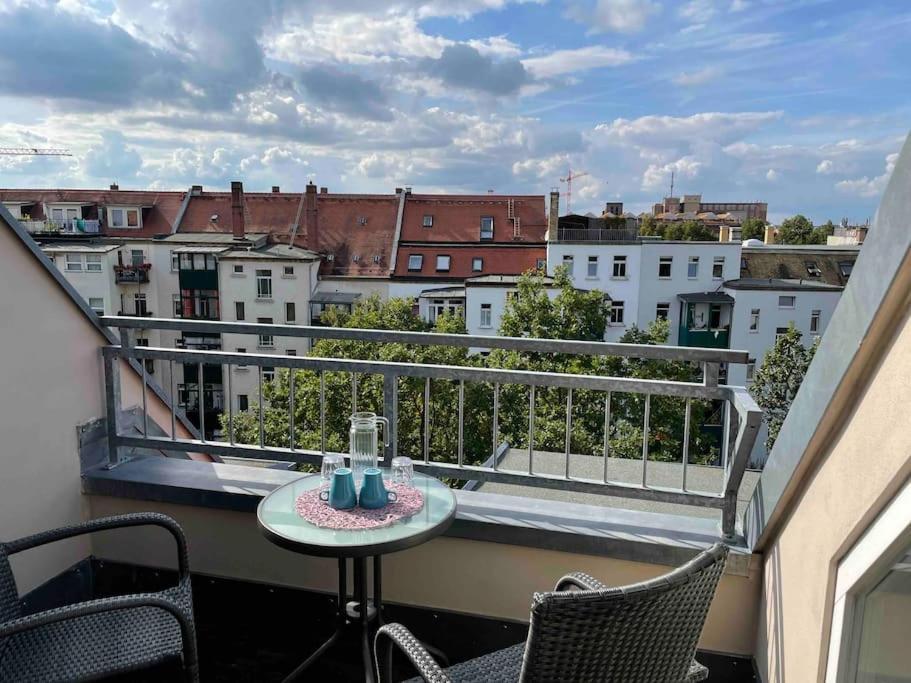 Loft Mit 2 Terrassen - Ruhig&Sonnig Apartment Leipzig Luaran gambar