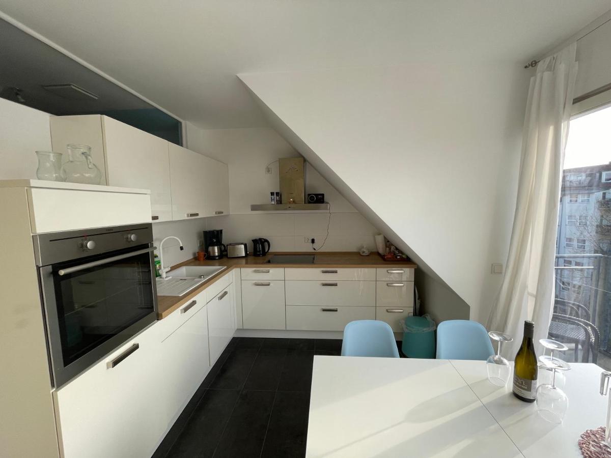 Loft Mit 2 Terrassen - Ruhig&Sonnig Apartment Leipzig Luaran gambar