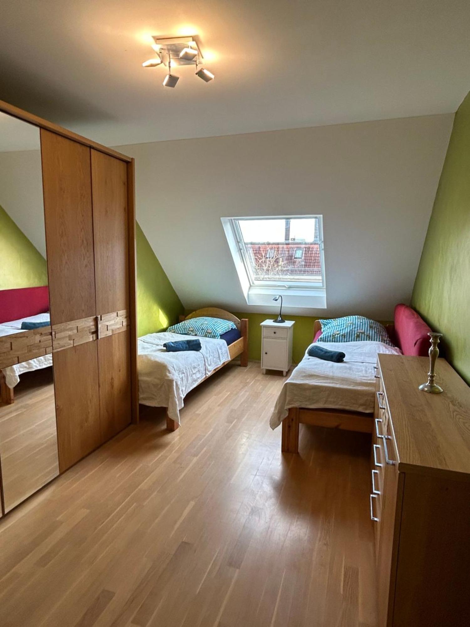 Loft Mit 2 Terrassen - Ruhig&Sonnig Apartment Leipzig Luaran gambar