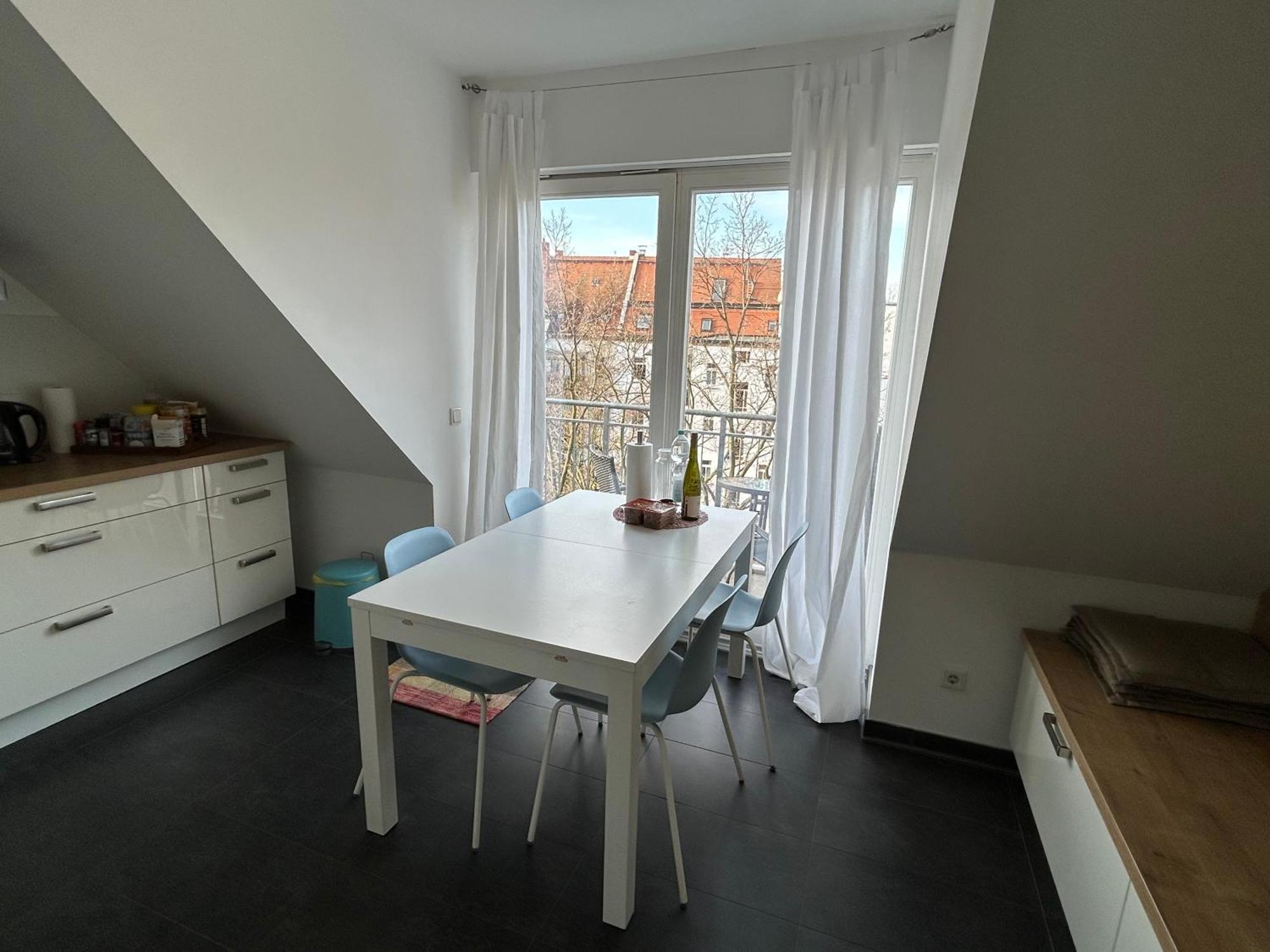 Loft Mit 2 Terrassen - Ruhig&Sonnig Apartment Leipzig Luaran gambar